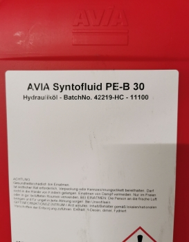 AVIA SYNTOFLUID PE-B 30